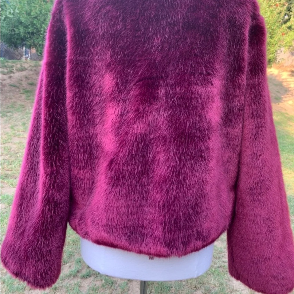 Faux Fur Jacket - Picture 4 of 6